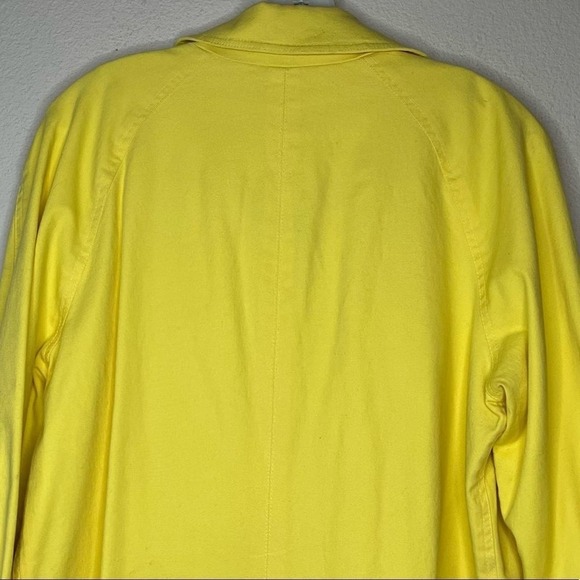 Vintage Liz‎ Claiborne Yellow Coat - Picture 4 of 7